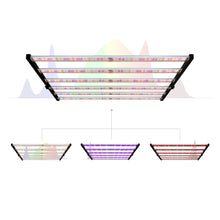 將圖片載入圖庫檢視器 G120-3H 750W/950W Adjust UV FR IR Spectrum Foldable LED Grow Light Good For Increase THC-CBD