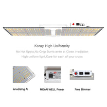 將圖片載入圖庫檢視器 G2000 High Uniformity LED Grow Light LM301H Greenhouse Grow Light