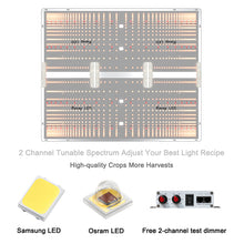 將圖片載入圖庫檢視器 G6000-2H IR FR Adjustable Spectrum LED Grow Light for Home Weed Planting