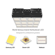 將圖片載入圖庫檢視器 G630 Full Spectrum Greenhouse LED Grow Light Customizable Spectrum Replacement 1000W HPS