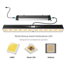 將圖片載入圖庫檢視器 G650 Adjustable Spectrum LED Grow Light Customized Spectrum LM301B Reflector Design Higher Light Efficiency