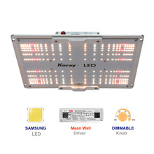 將圖片載入圖庫檢視器 Koray G1000UR New Patented Uniformity Technology LED Grow Light