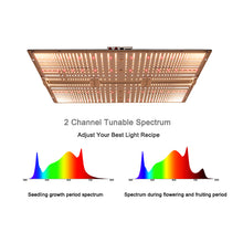 Load image into Gallery viewer, G6000-2H IR FR Adjustable Spectrum LED Grow Light for Home Weed Planting
